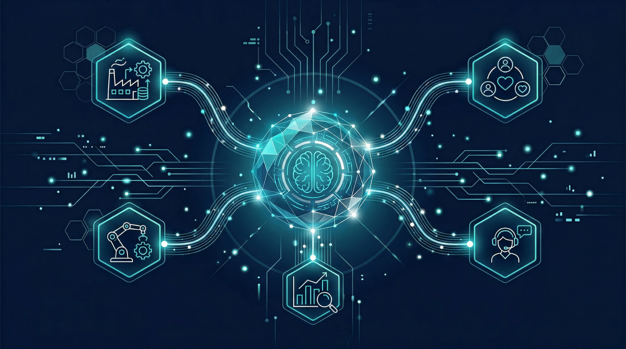 AI Development Solutions for Growing Businesses: A Practical Framework 5 Nashville based custom AI development solutions showing integration with business systems