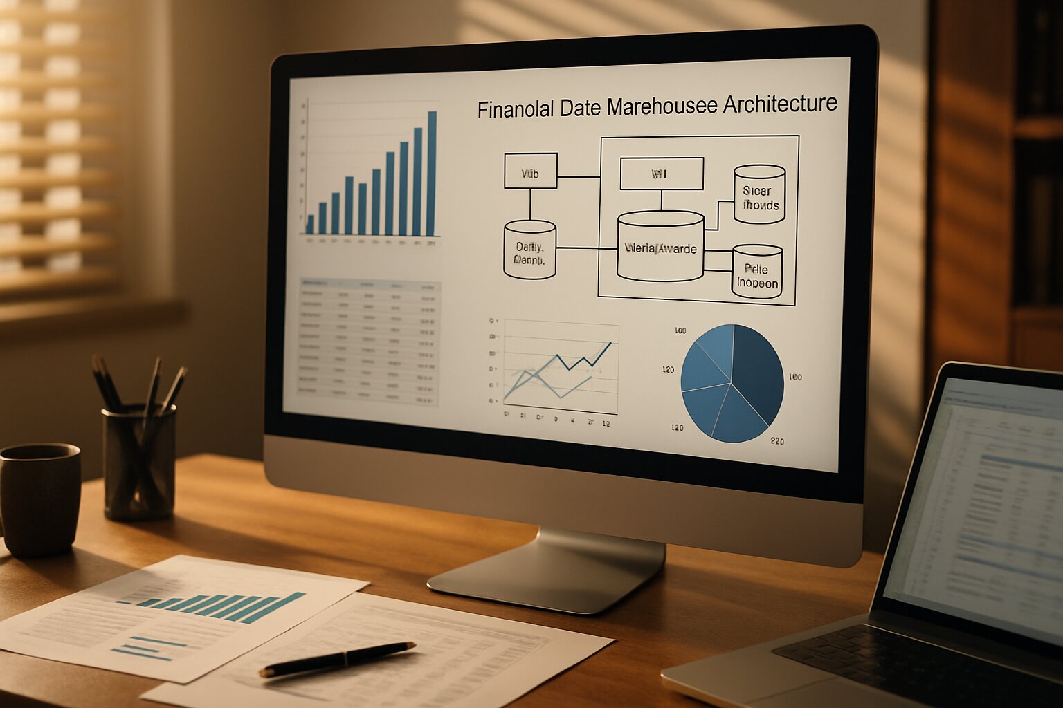 Importance of Financial Data Warehouse Architecture — illustration for Financial Data Warehouse Architecture for Modern Business Intelligence